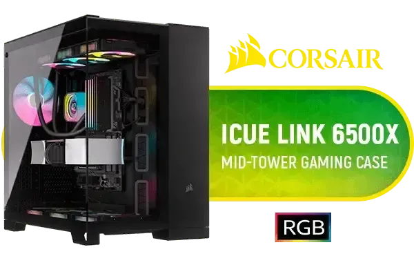 Corsair iCUE LINK 6500X RGB Mid-Tower ATX Dual Chamber PC Case - Black-gaming-case-600px-v3.webp